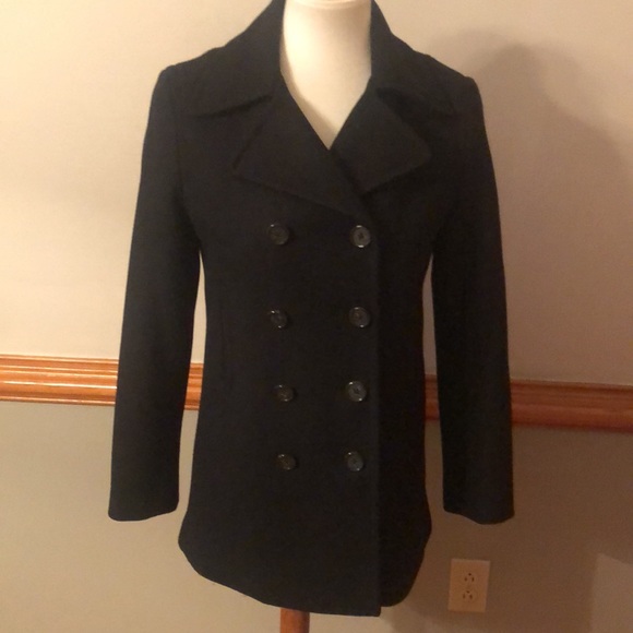 J Crew Pea Coat - Picture 2 of 8